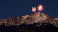 2024 AdAmAn Club Fireworks Show on Pikes Peak